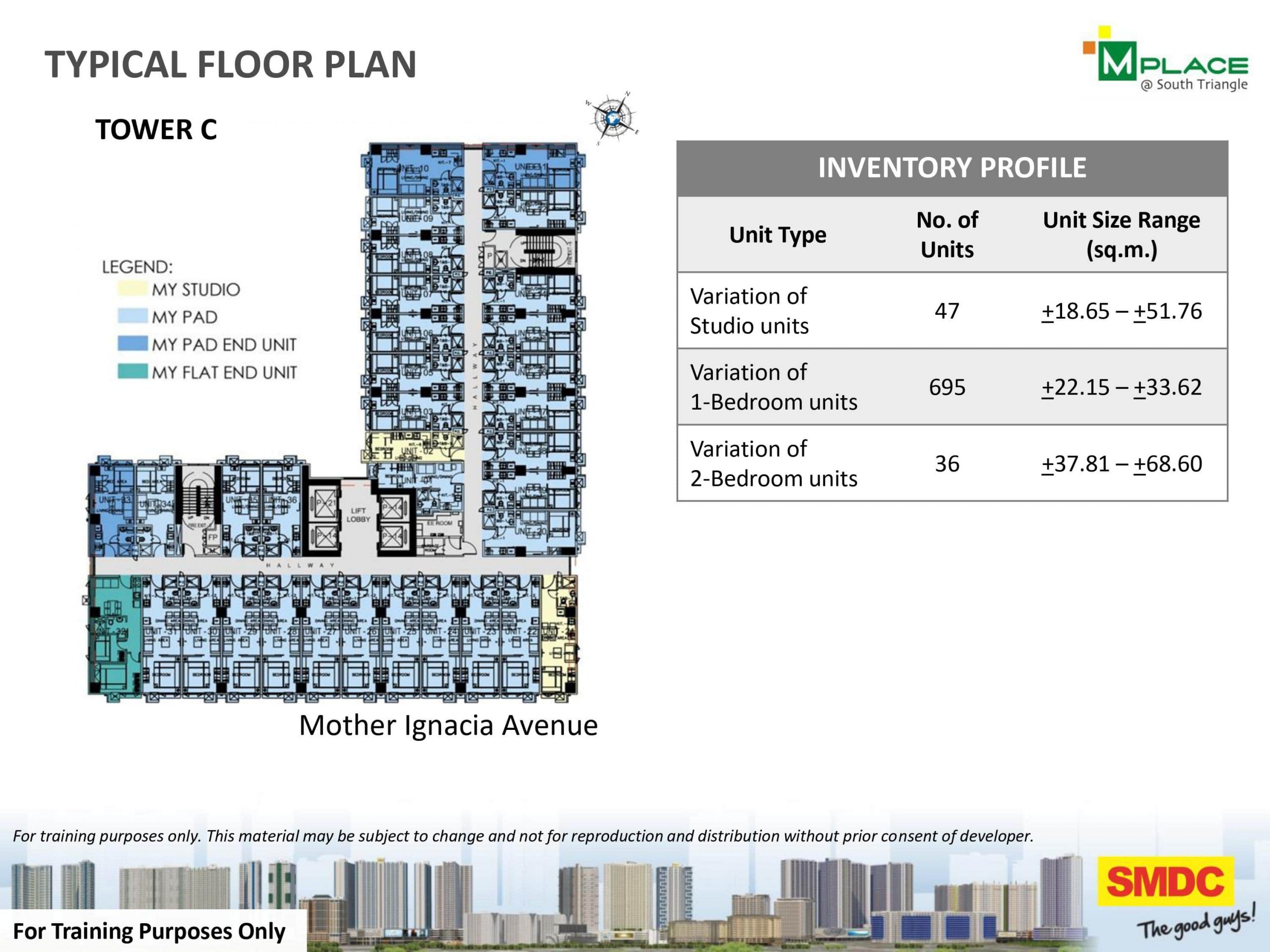 Tower C Typical Floor Plan